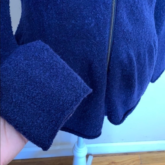 nwt // caslon peplum boucle full zip jacket - Picture 6 of 8